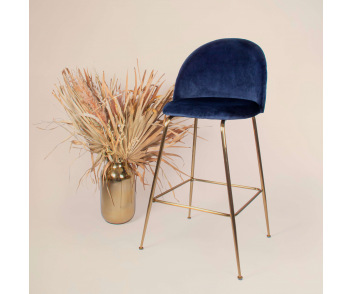 Lily velvet High Chair