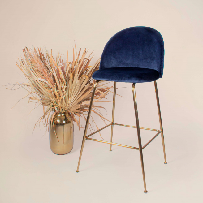 Lily velvet High Chair
