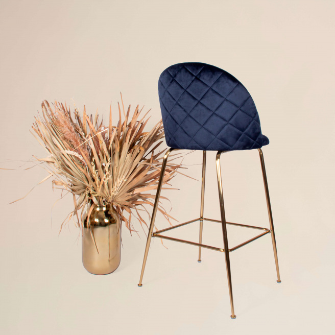 Lily velvet High Chair