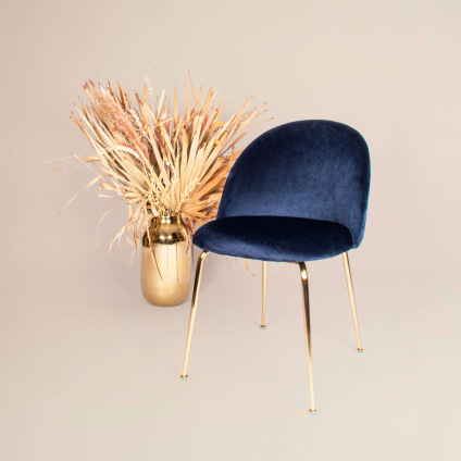 Lily velvet chair