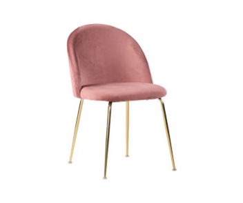 Lily velvet chair