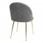 Lily velvet chair : Color:Grey