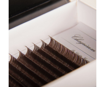 Extensions de cils volume russe - Dark Brown