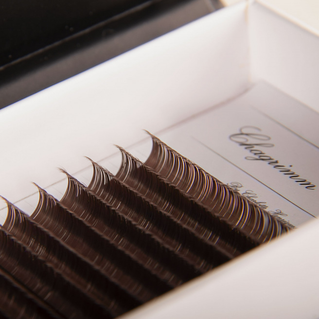 Extensions de cils volume russe - Dark Brown