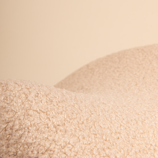 Housse de tabouret curly