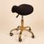 Housse de tabouret curly : Couleur:Black