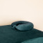 Housse de coussin de nuque velvet : Couleur:Vert bouteille