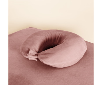 Velvet neck cushion cover