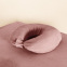 Velvet neck cushion cover : Color:Pink