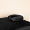 Velvet neck cushion cover : Color:Black