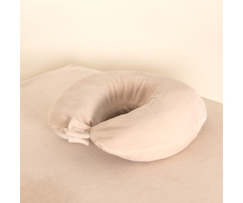 Velvet neck cushion cover