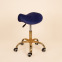 Velvet stool cover : Color:Navy