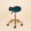 Velvet stool cover : Color:Dark green