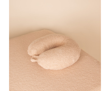 Housse de coussin de nuque curly