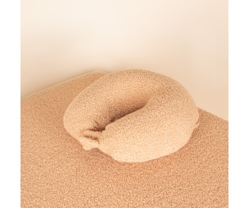 Housse de coussin de nuque curly