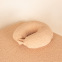 Housse de coussin de nuque curly : Couleur:Caramel