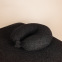 Curly neck cushion cover : Color:Black