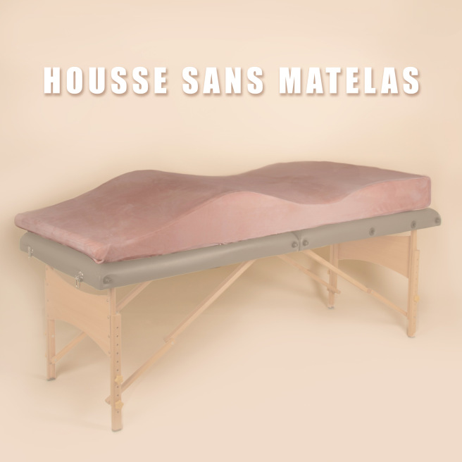 PRECOMMANDE - Housse de matelas BLUSHY. en velvet