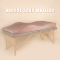 Housse de matelas BLUSHY. en velvet (sans le matelas)