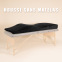 Housse de matelas BLUSHY. en velvet (sans le matelas) : Couleur:Black