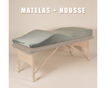 Matelas BLUSHY. + la housse de matelas Light Green