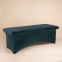 Velvet bed cover : Color:Dark green