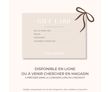 E-carte cadeau