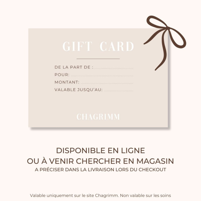 E-carte cadeau