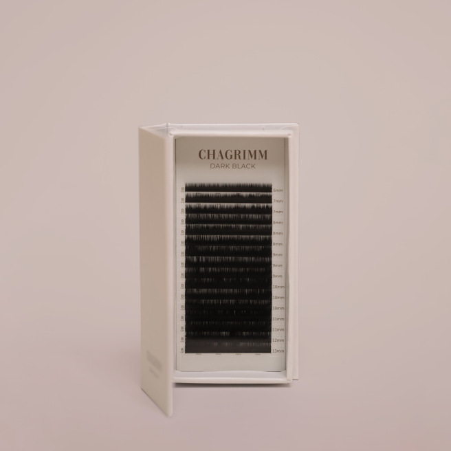 DARK BLACK - Extensions de cils volume russe 0,07 ultra noires DARK BLACK - Extensions de cils volume russe 0,07 ultra noires