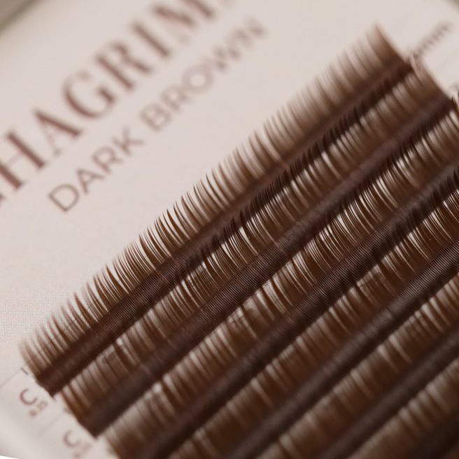 DARK BROWN - Cil à cil
