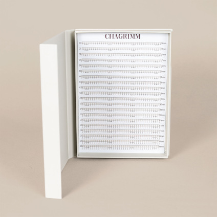 Premade Fine flick Dark Brown 4D 0,07