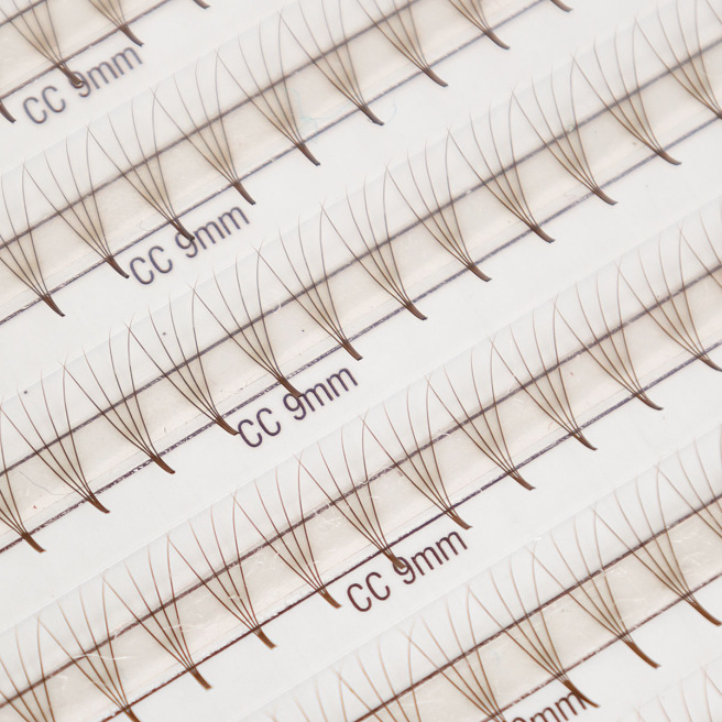 Premade Fine flick Dark Brown 4D 0,07