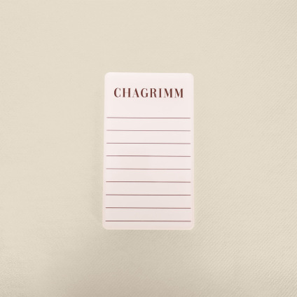 Palette de cils en acrylique