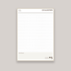 Bloc notes Chagrimm formations