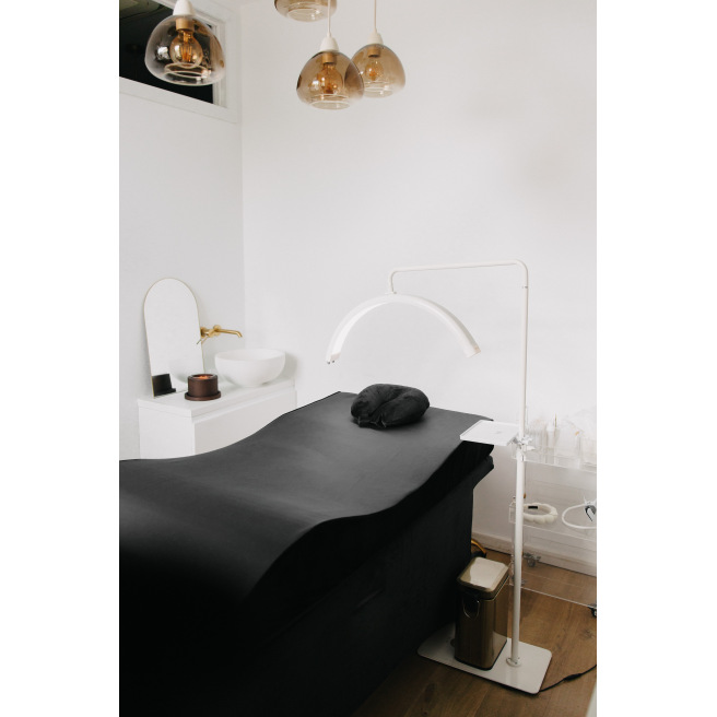 Housse de matelas noir velvet - dessus simili cuir