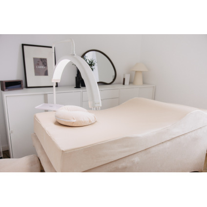 Housse de matelas noir velvet - dessus simili cuir