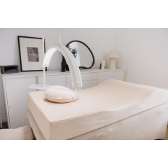 Housse de matelas noir velvet - dessus simili cuir