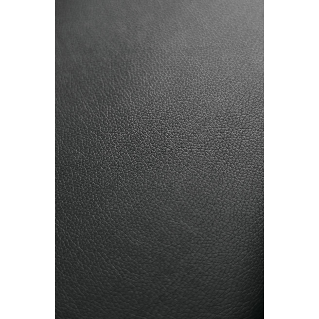 Matelas BLUSHY. simili cuir et velvet noir