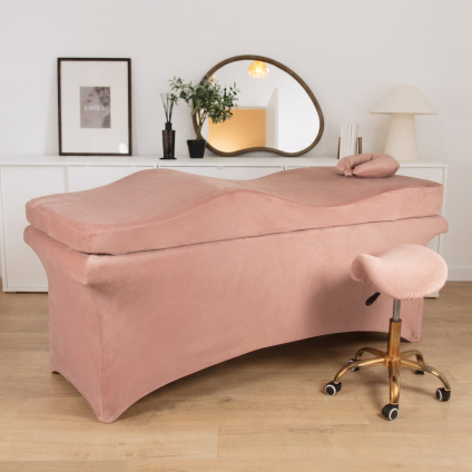 Ensemble Blushy. velvet rose