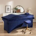 Ensemble Blushy. velvet navy