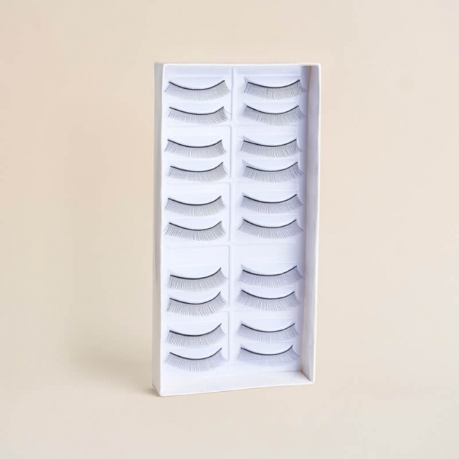 Frange de cils d'entrainement Frange de cils d'entrainement